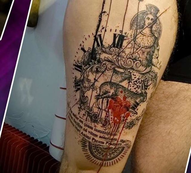 Чоловічі татуювання 2019: ТОП ідей тату для чоловіків і хлопців у фото - фото 310578