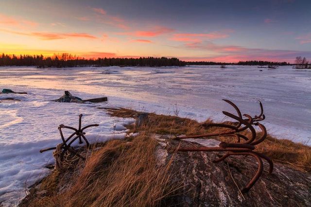 Так виглядає дивовижне замерзле Біле море - фото 311279