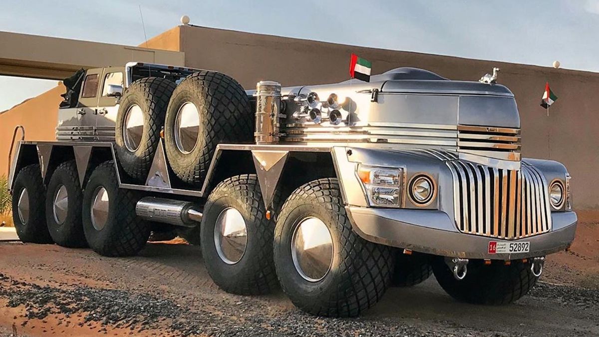 Арабський шейх показав найбільший і найдивніший позашляховик-монстр