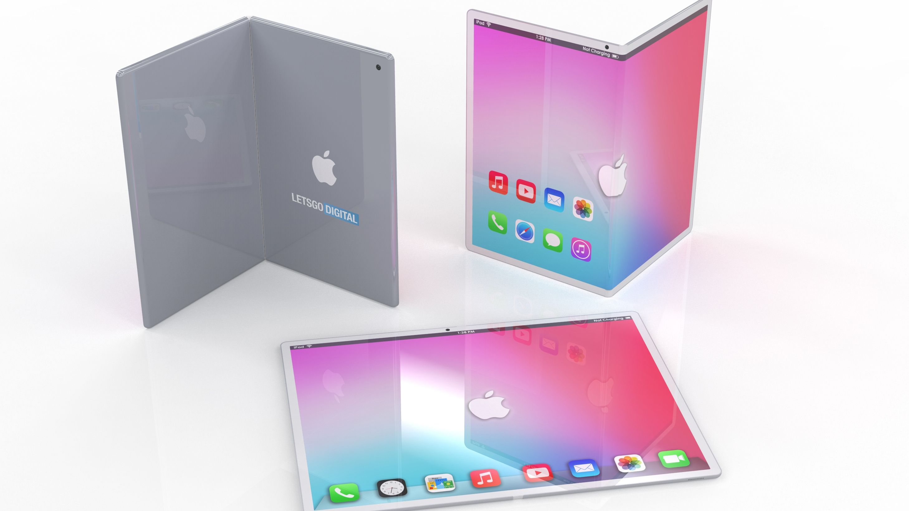 У мережі з'явився рендер складного iPad