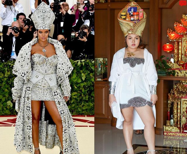 В образі Ріанни на червоній доріжці - фото 311497