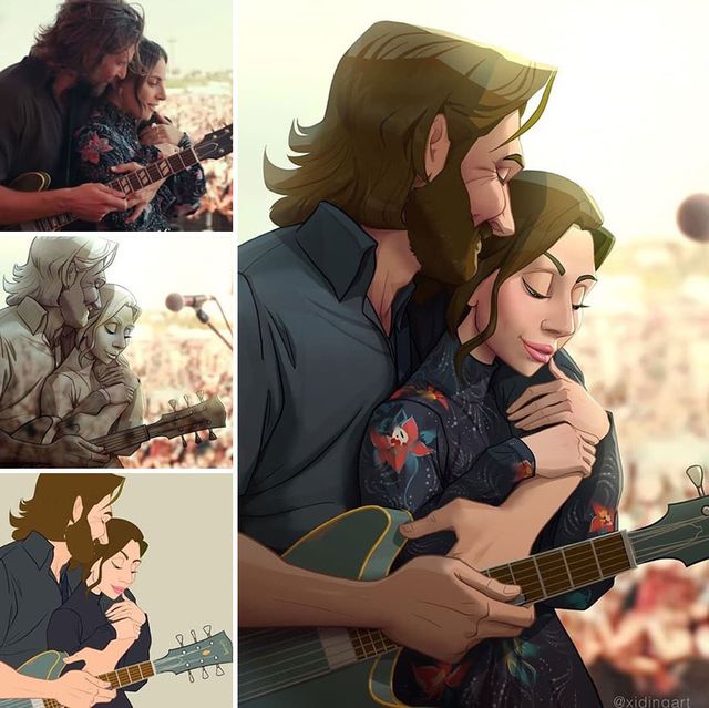 Від Lady Gaga до Меган Маркл: художник перетворює зірок у персонажів мультиків - фото 311716