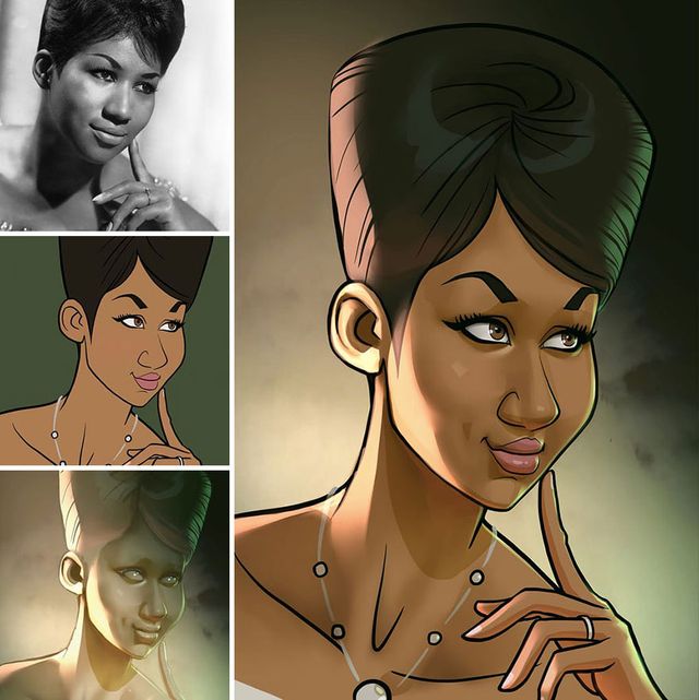 Від Lady Gaga до Меган Маркл: художник перетворює зірок у персонажів мультиків - фото 311717