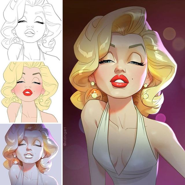 Від Lady Gaga до Меган Маркл: художник перетворює зірок у персонажів мультиків - фото 311728