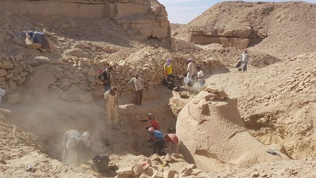 У Єгипті знайшли незвичайного Сфінкса: фотофакт - фото 312112