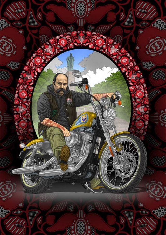 Сучасний Тарас Шевченко: прикольні портрети українського генія - фото 312617