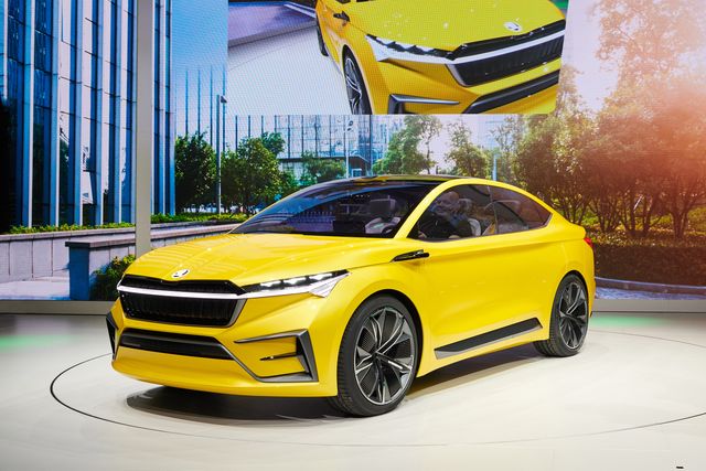 Skoda показала свій електрокросовер Vision iV - фото 312706