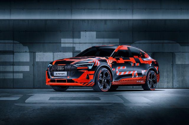 Audi показала прототип електричного e-tron Sportback - фото 313017