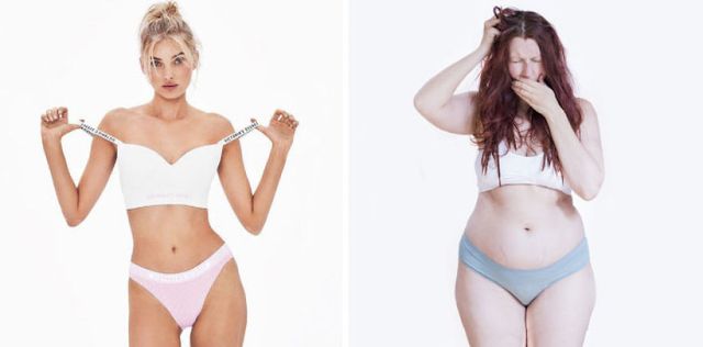 Матуся повторила фото моделей Victoria’s Secret, і ось що вийшло - фото 313219