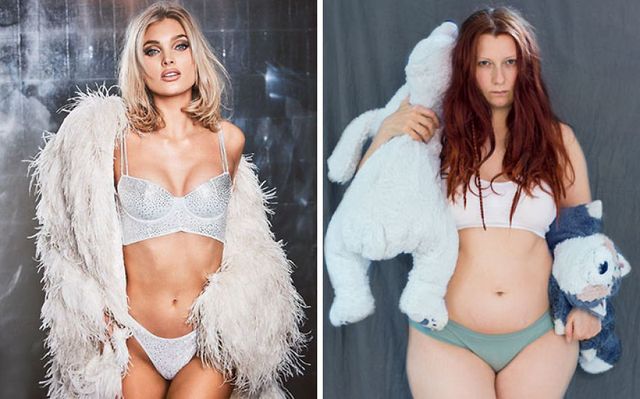 Матуся повторила фото моделей Victoria’s Secret, і ось що вийшло - фото 313222