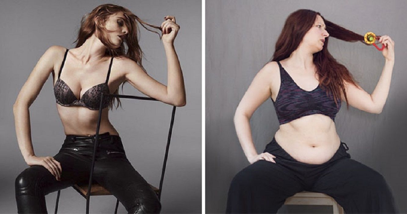 Матуся повторила фото моделей Victoria’s Secret, і ось що вийшло