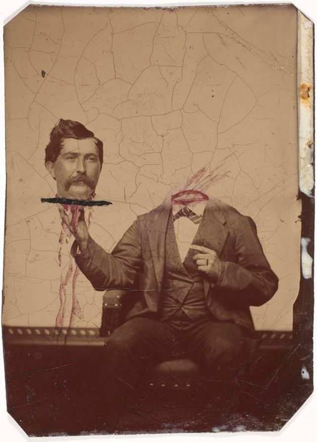 Не фотошоп: безголові фотографії XIX століття - фото 314185