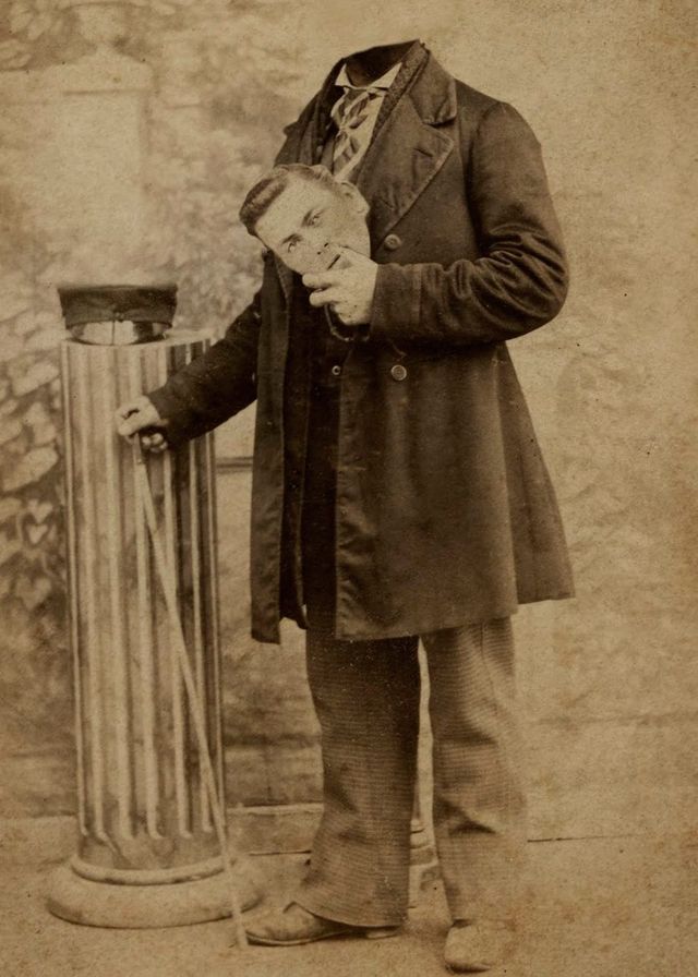 Не фотошоп: безголові фотографії XIX століття - фото 314190