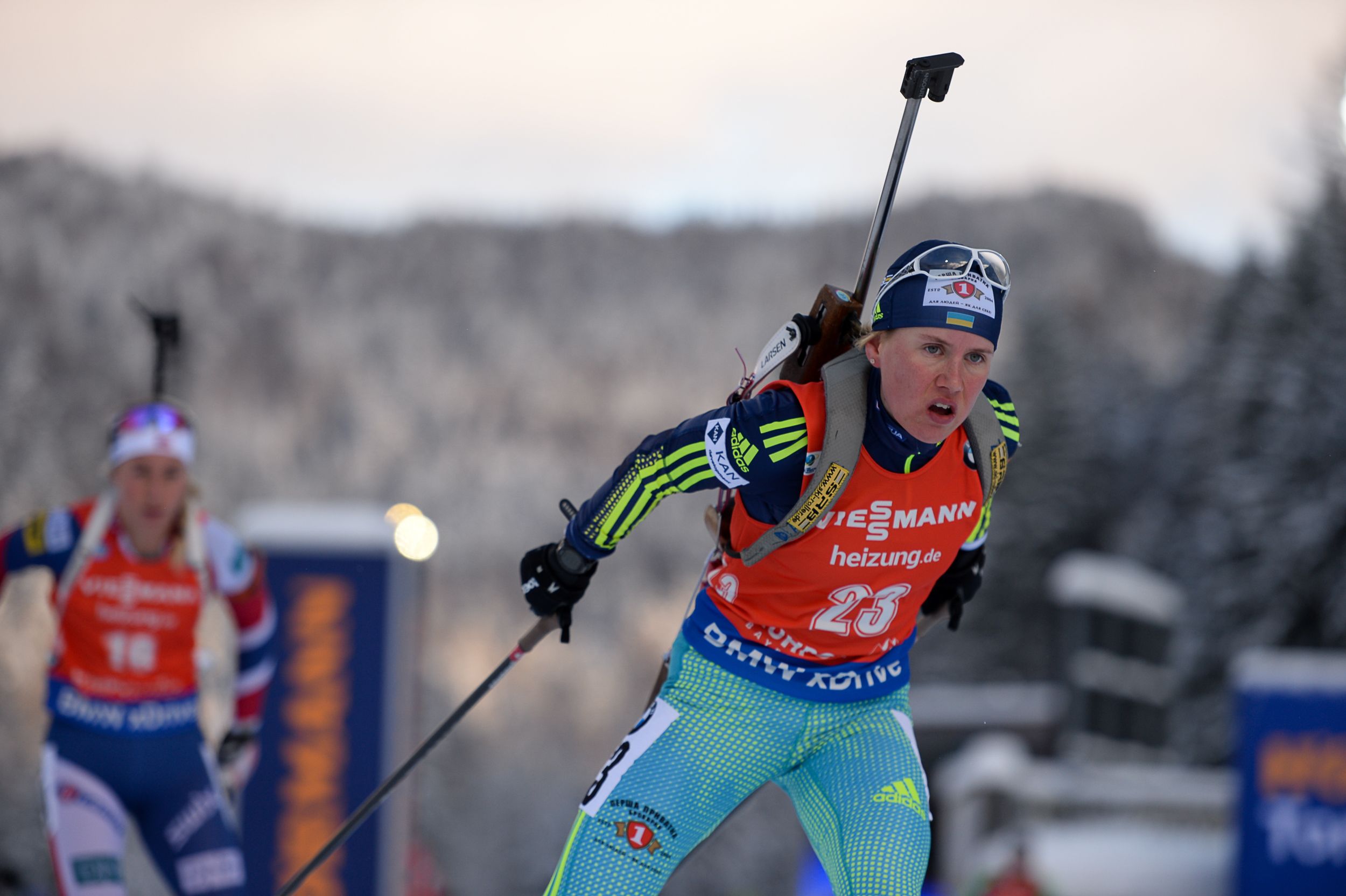 Біатлон: Україна виграла бронзу чемпіонату світу в жіночій естафеті