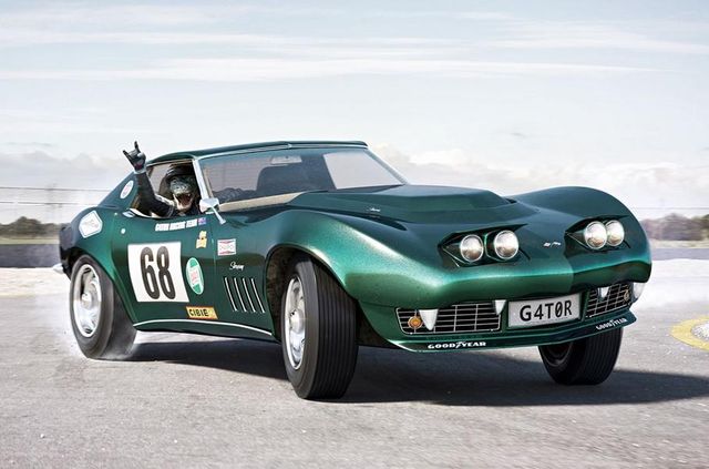 Цей художник перетворює класичні авто на тварин - фото 315164