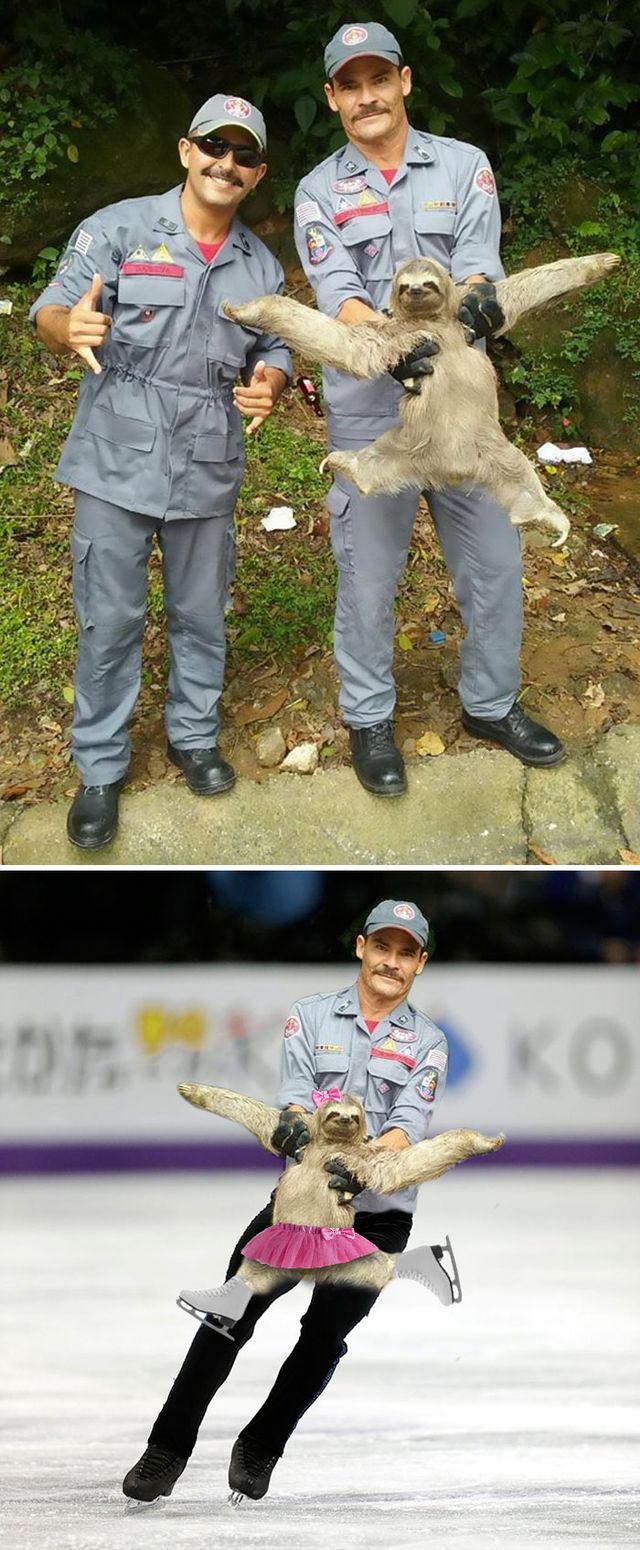 Епічний фотошоп: 20 кумедних кадрів - фото 315656