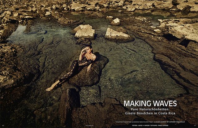 Жизель Бундхен знялась в розкішній фотосесії для глянцю - фото 316007