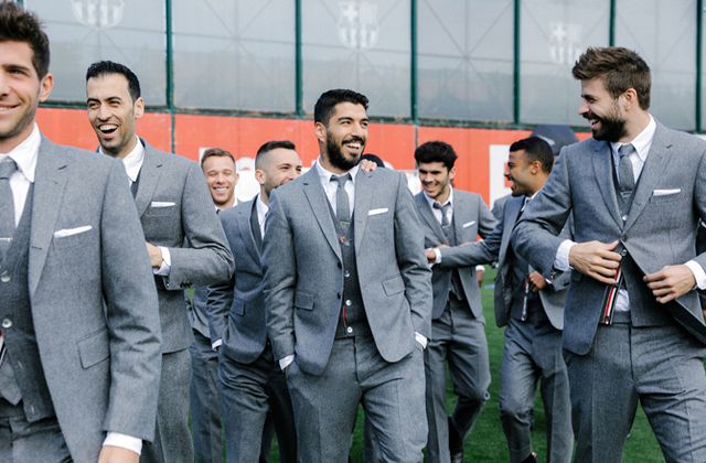 На стилі: футболісти Барселони знялися у крутій фотосесії - фото 316366