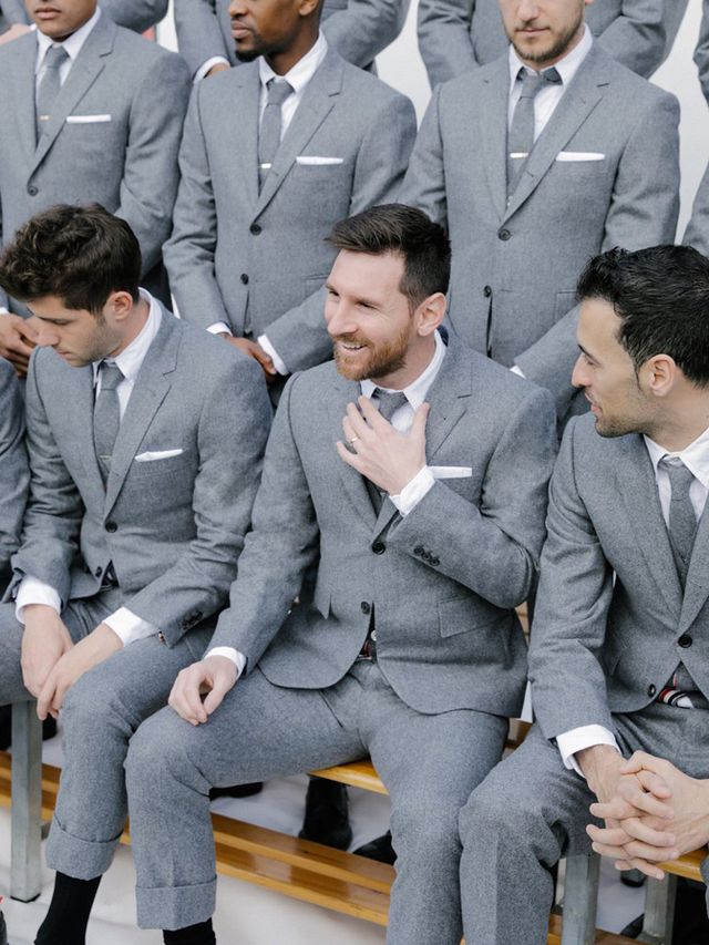 На стилі: футболісти Барселони знялися у крутій фотосесії - фото 316367