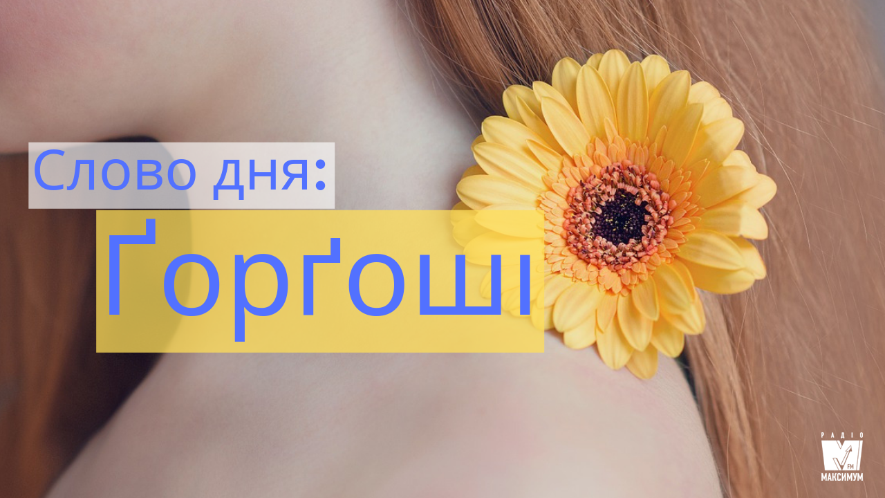 Слово дня: ҐОРҐОШІ