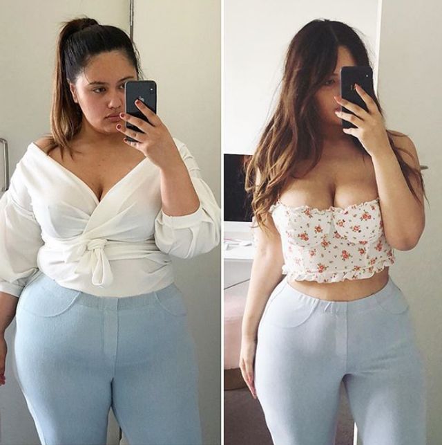 Дівчина скинула половину своєї ваги: фото до і після - фото 317264