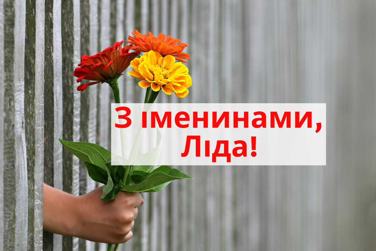 З іменинами, Ліда - фото 1