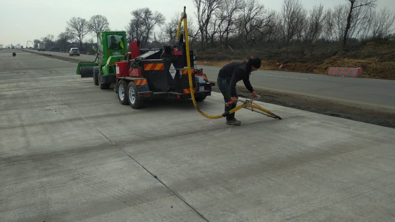 Бетонна дорога на Полтавщині - фото 1