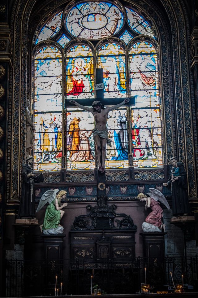 Інтер'єр собору в Парижі - фото 321629