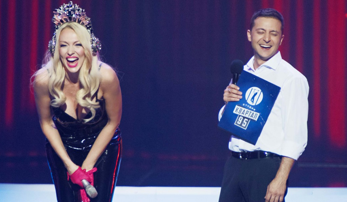 Полякова в програмі Квартал 95 - фото 1