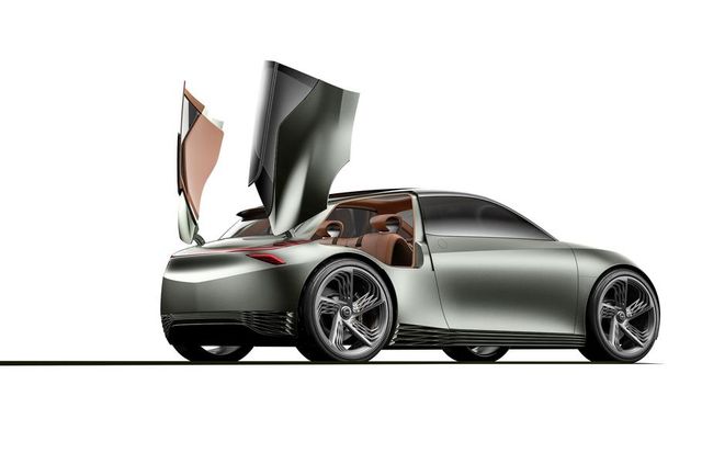 Genesis зробила компактний електрокар з гільйотинами - фото 321983