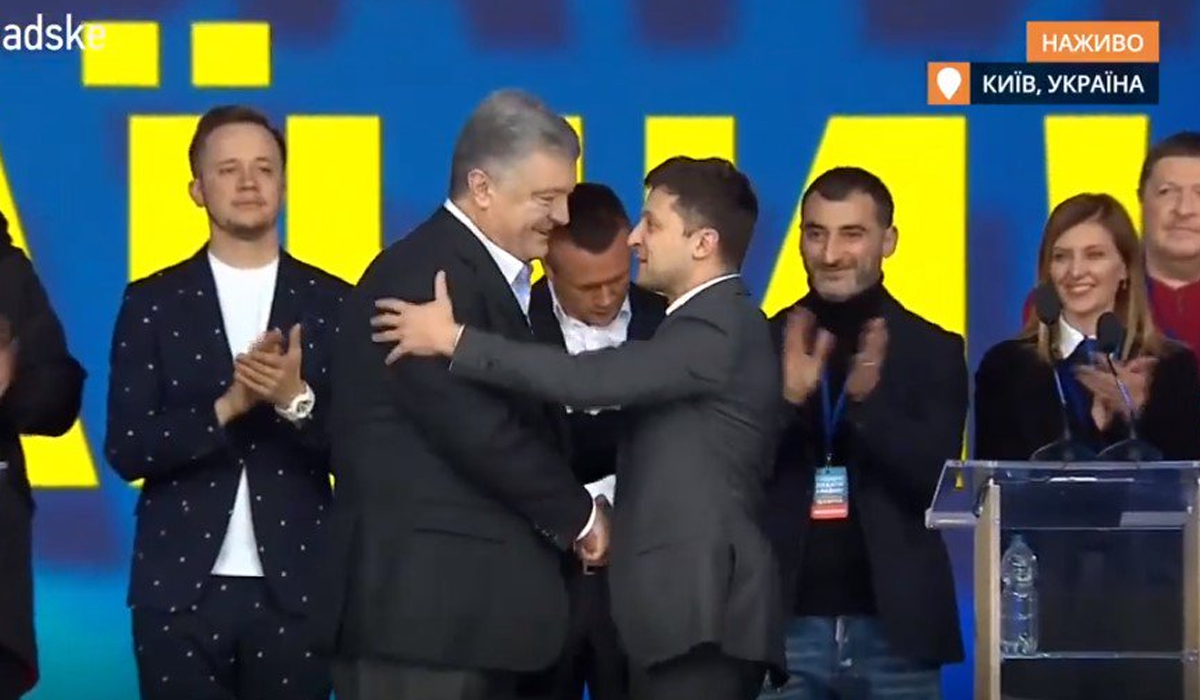Дебати кандидитів Зеленського та Порошенка - фото 1