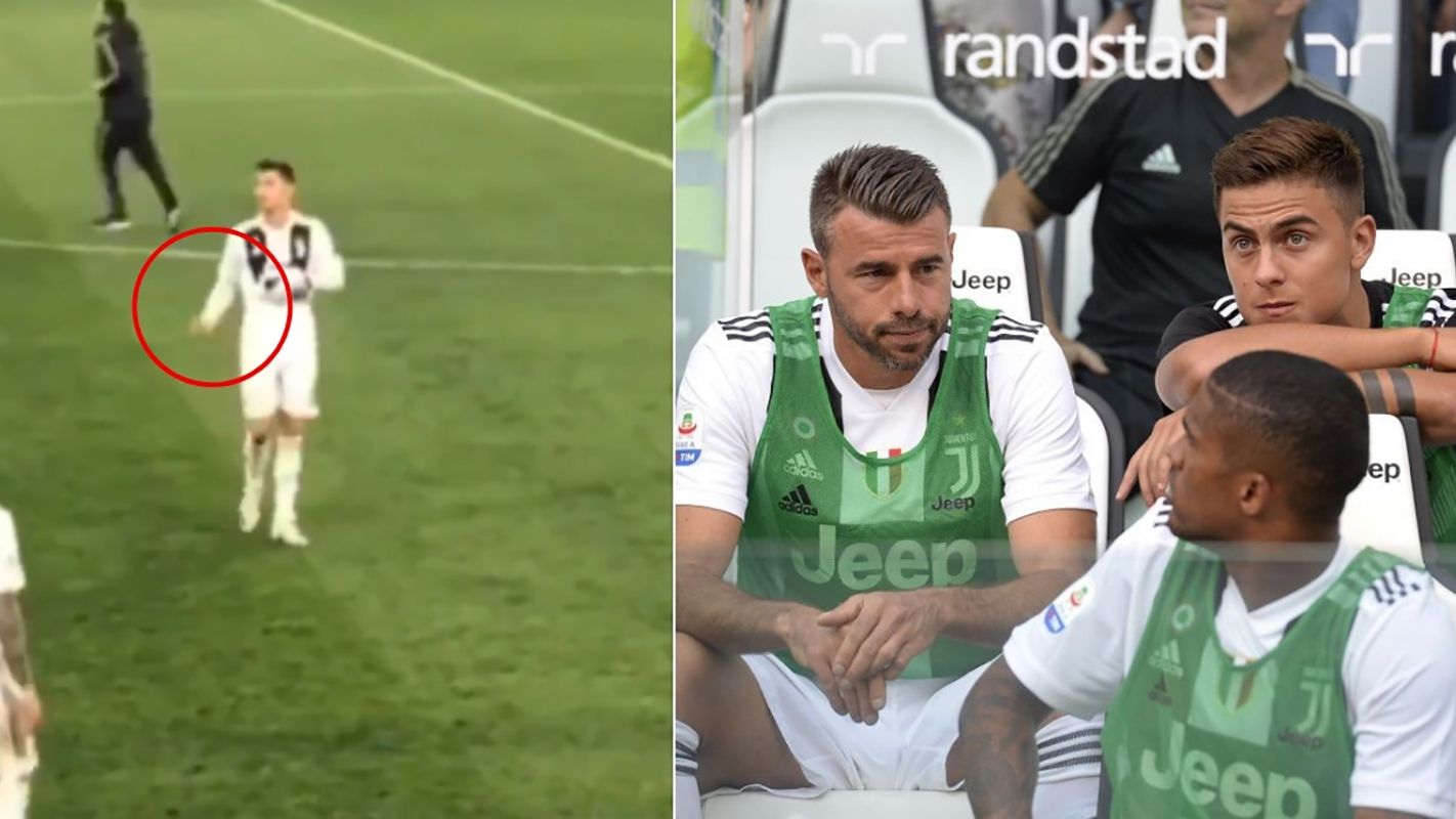 Роналду красномовним жестом відреагував на провал у Лізі чемпіонів