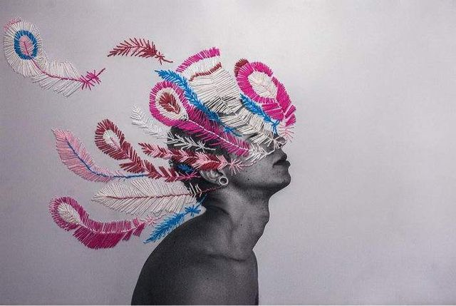 Художниця знайшла спосіб поєднати фотографію і вишивку - фото 323472