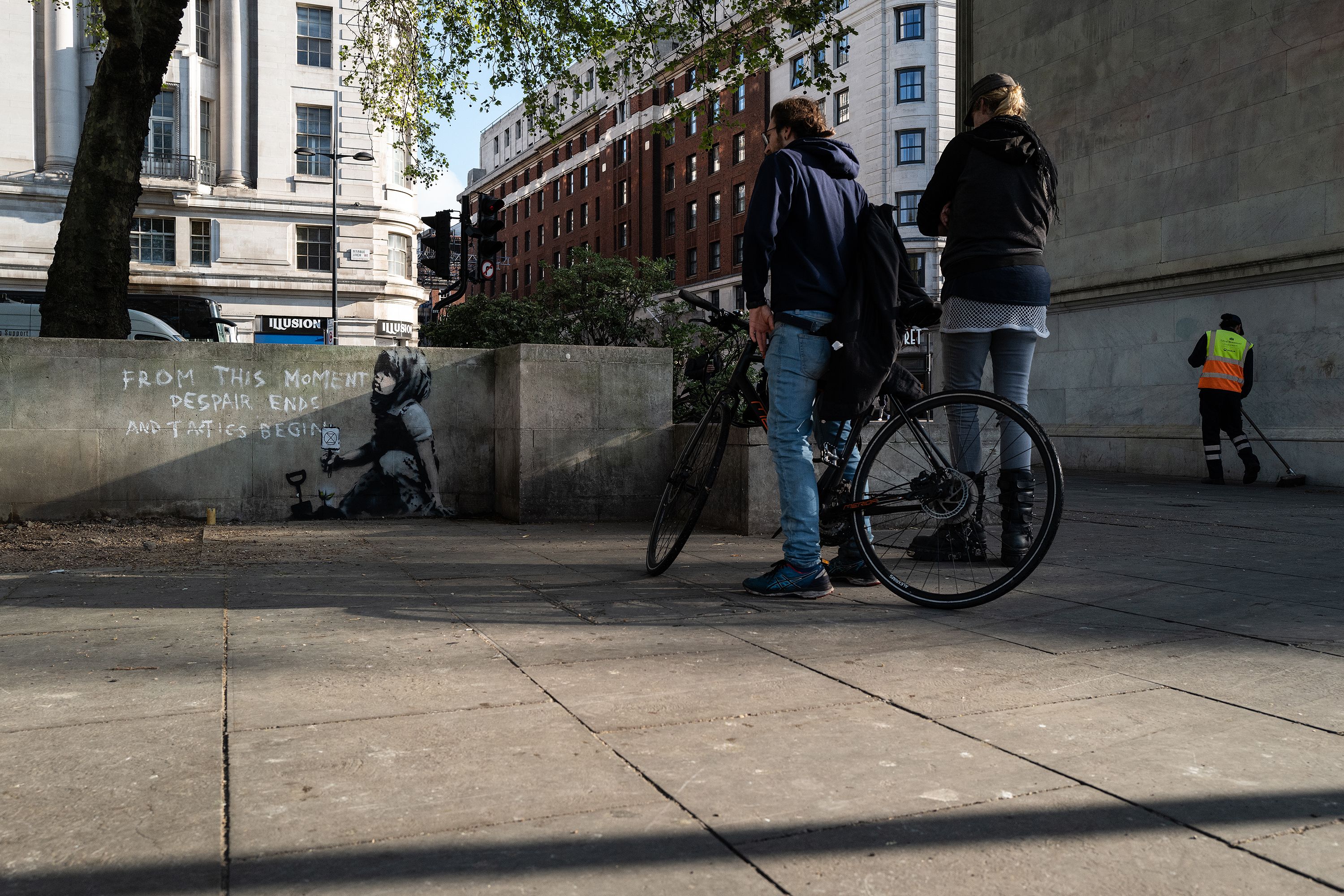Бенксі оригінально підтримав радикальний екологічний рух - фото 1