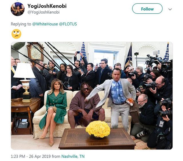 Білий дім привітав Меланію Трамп з днем народження, і це стало мемом - фото 324360