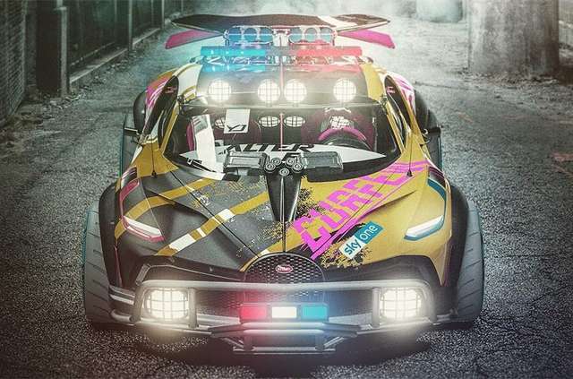 Bugatti Divo перетворили на позашляховик для апокаліпсиса - фото 325308