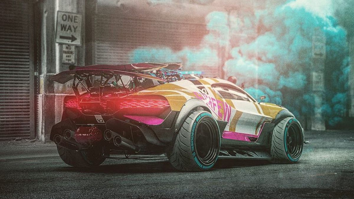 Художника надихнула тема апокаліпсиса Bugatti Divo - фото 1