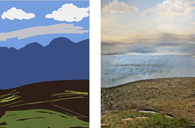 З'явилася програма, яка перетворює дитячі малюнки в реалістичні пейзажі - фото 325398