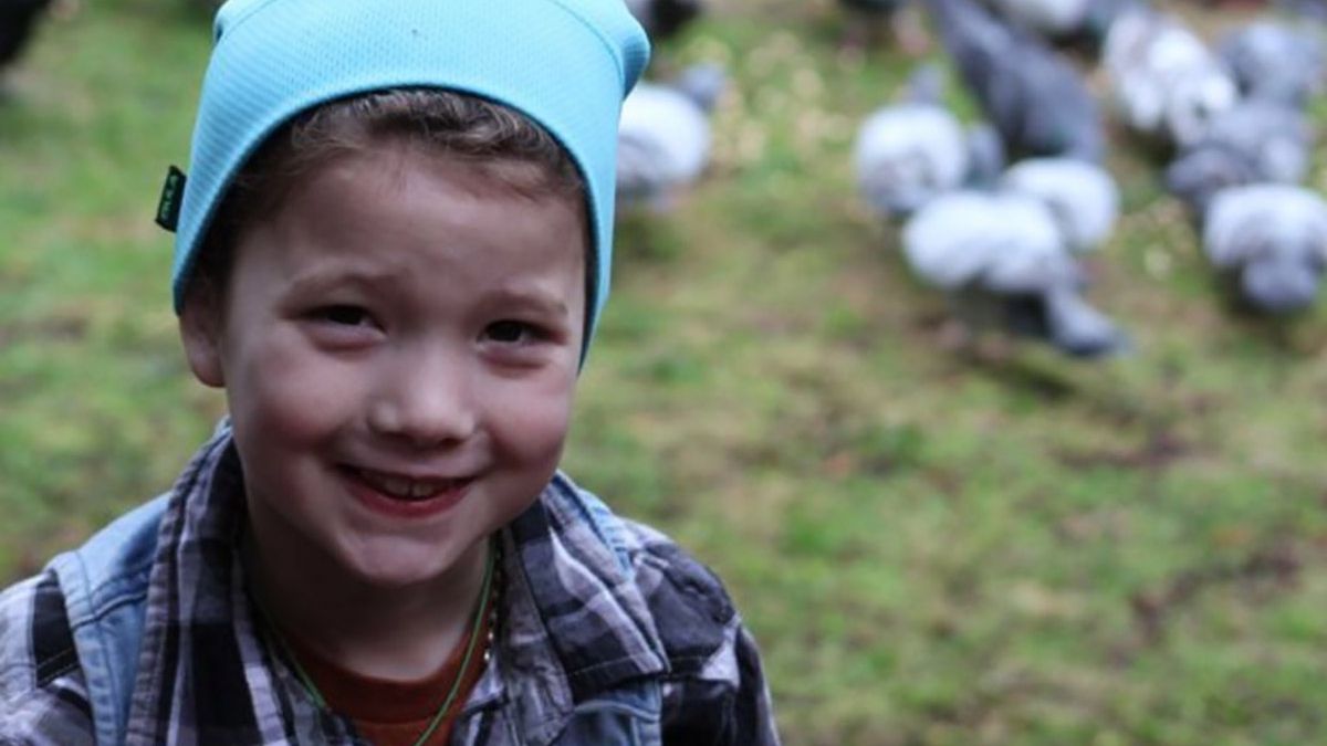 Як 4-річна дівчинка годувала ворон і подружилася з ними