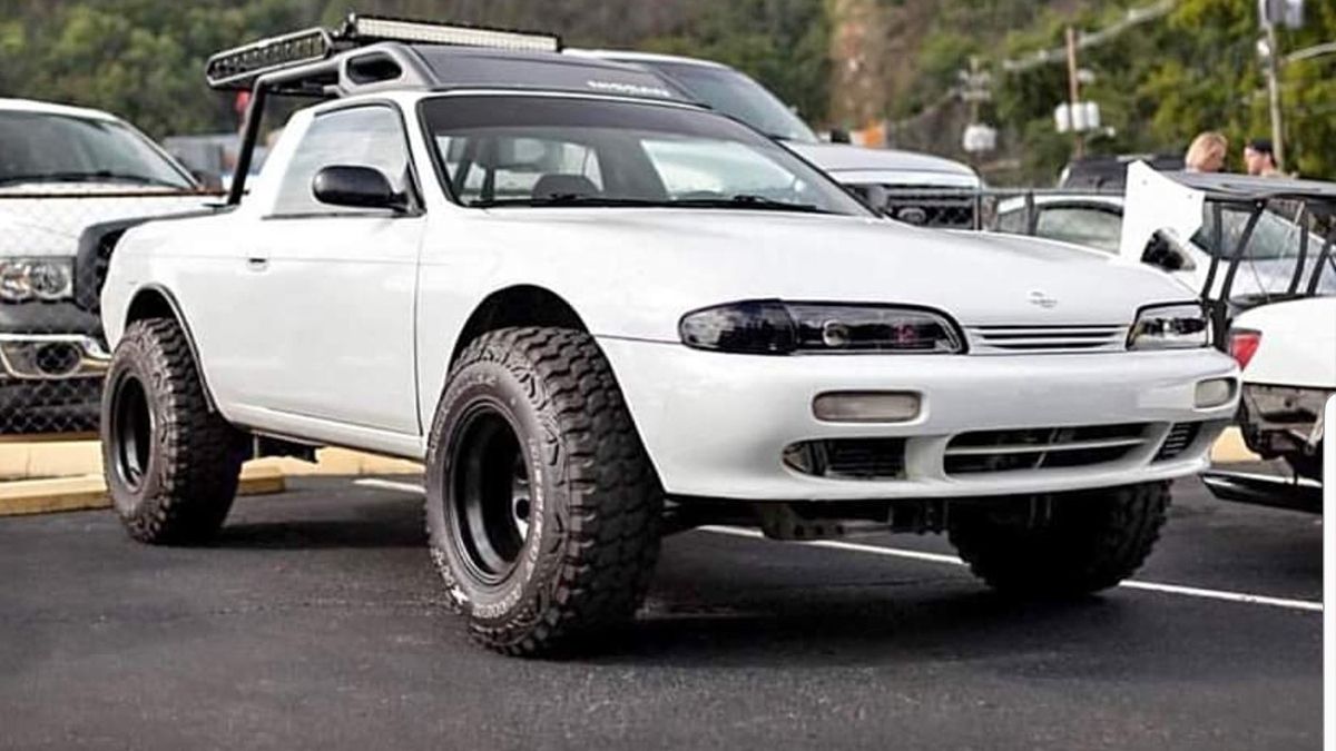 Зі спорткара Nissan Silvia зробили пікап: фотофакт