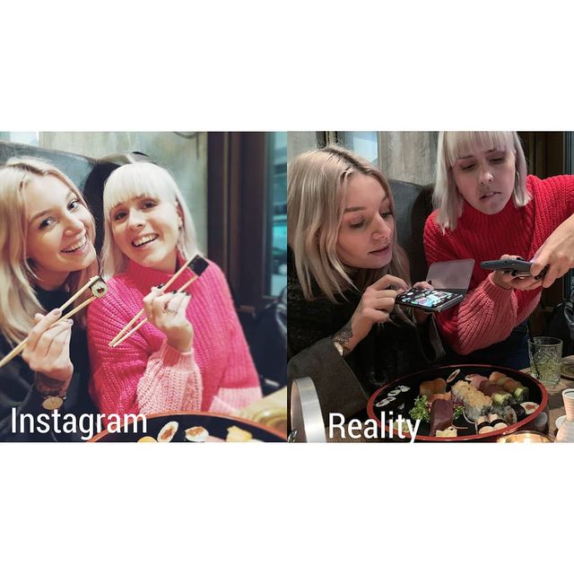 Правда не красива: дівчина потролила типові фото Instagram - фото 326479