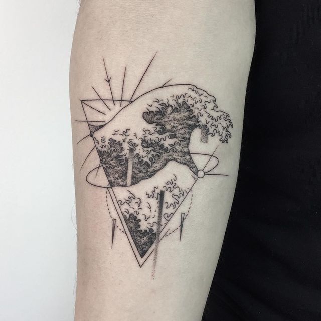 Геометричні тату від турецького майстра, які приковують погляд - фото 326631