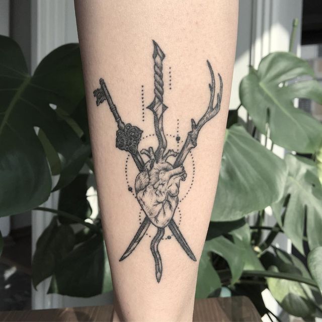 Геометричні тату від турецького майстра, які приковують погляд - фото 326633