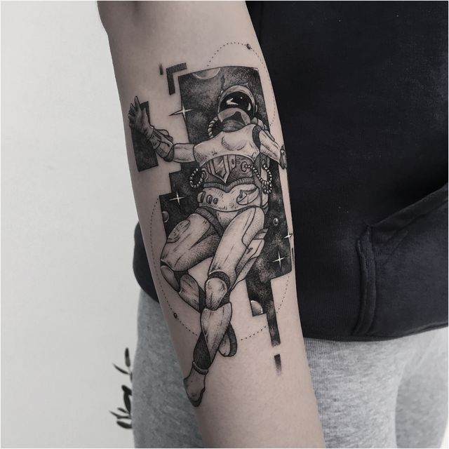 Геометричні тату від турецького майстра, які приковують погляд - фото 326640