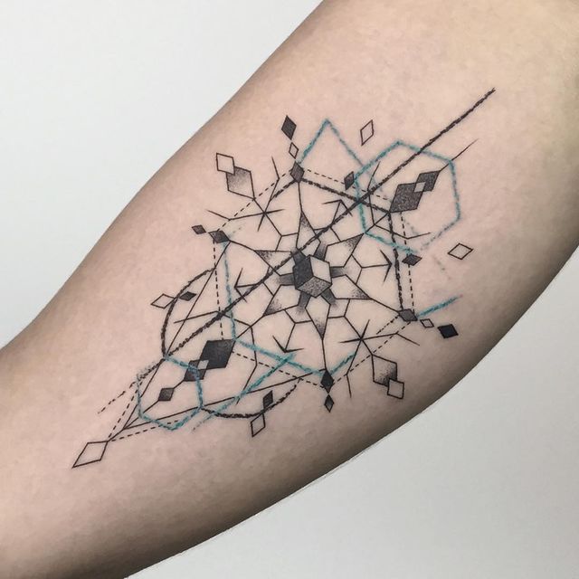 Геометричні тату від турецького майстра, які приковують погляд - фото 326644