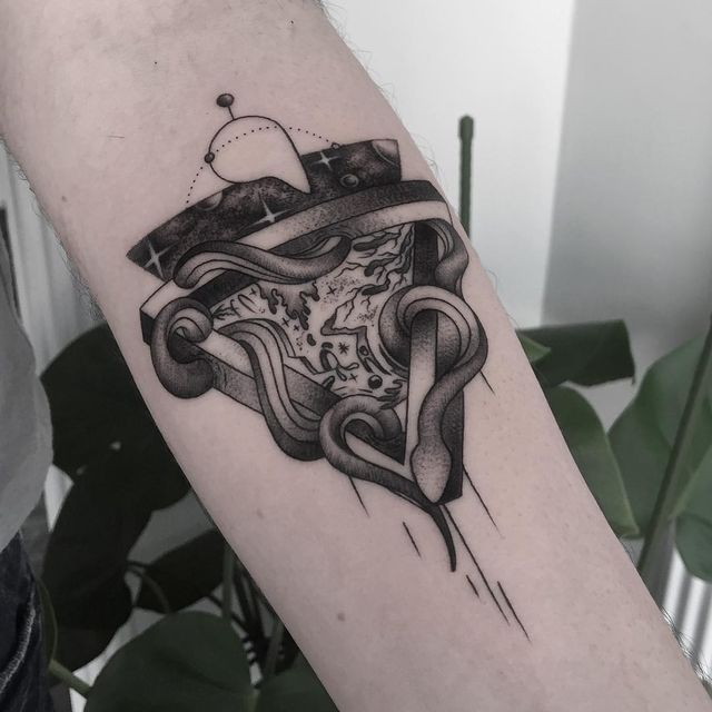 Геометричні тату від турецького майстра, які приковують погляд - фото 326650