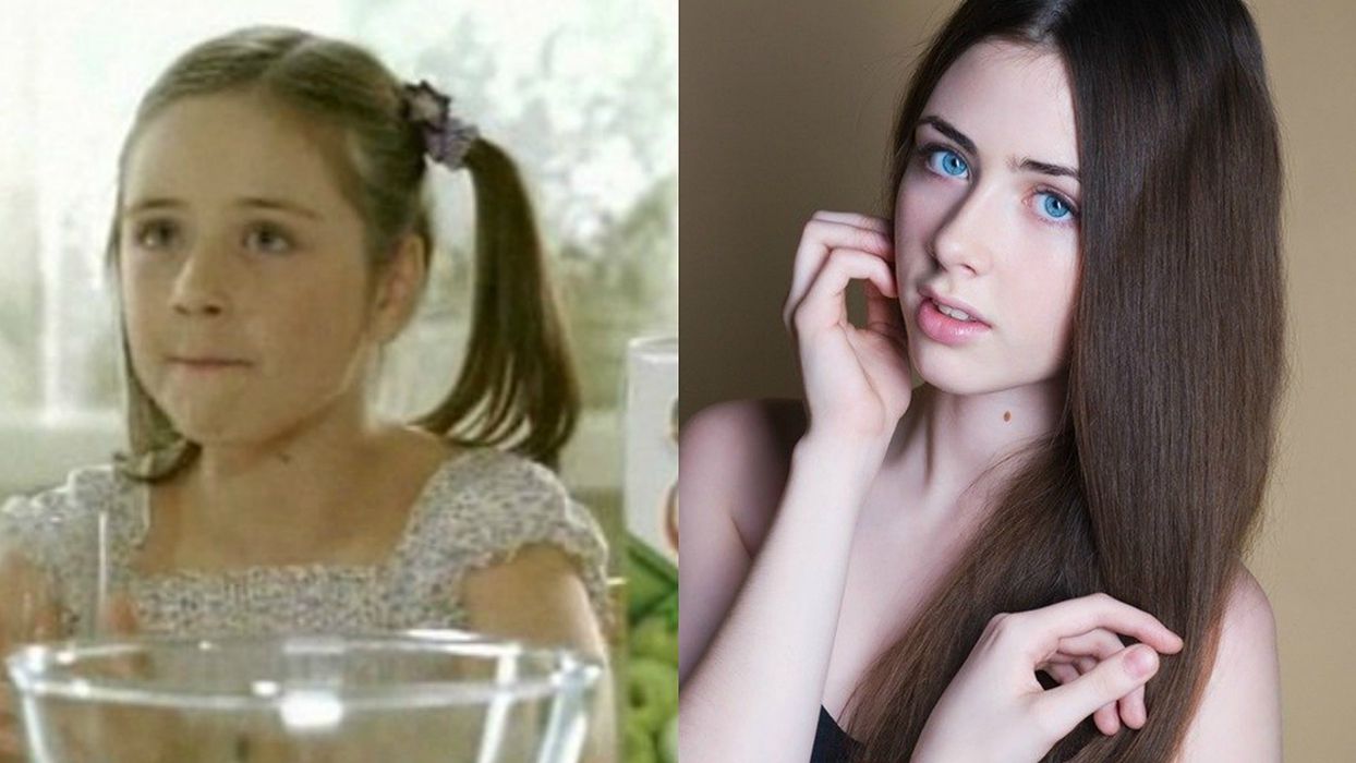 А ти налий і відійди: дівчинка з реклами соку стала справжньою красунею