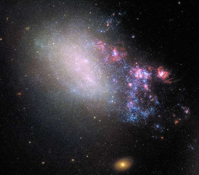 Зіткнення двох галактик - фото 328115