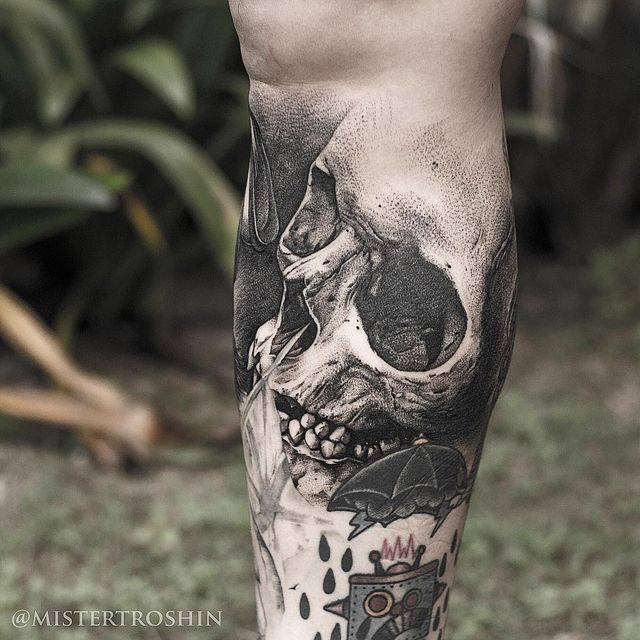 Епічні татуювання на ногах, які приковують погляд: фото - фото 328145