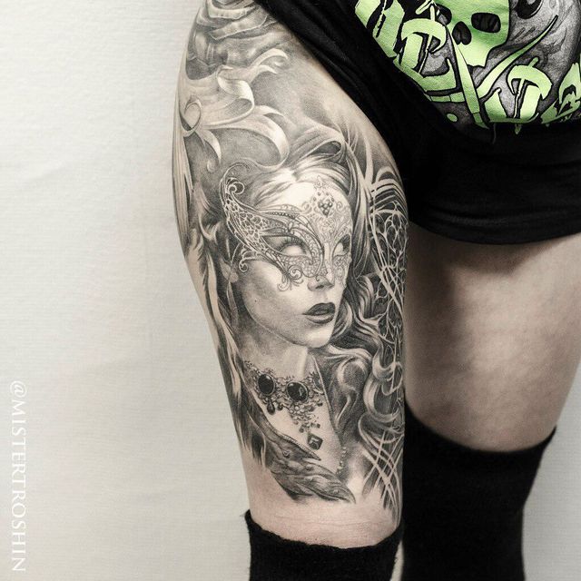 Епічні татуювання на ногах, які приковують погляд: фото - фото 328146